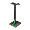 thumbnail image 2 of Audífonos Eb01-b Rgb Soporte para auriculares para juegos con interfaz USB dual Soporte para auriculares Soporte de escritorio Plástico universal Universal Accesorios Electrónicos, 2 of 5