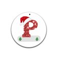 thumbnail image 1 of RKSTN Acrylic Circular Letters Acrylic Christmas Letters DIY Round Listing P Home Decor, 1 of 1