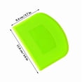 thumbnail image 3 of HOMEIORA 3 Pack Dough Scraper - Multi-Purpose Dough Cutter Bowl Scrapers Plastic Baking Tools for Cake, Cream, Butter, Batter, 3 of 6