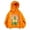Orange, variant on WAYUTE Girls Sweatshirt Kids Child Oversized Letter Graphic Hoodies Long Sleeve Soft Blend Fashion Fall Outfits Casual Holiday,Orange,Size 5-6 Y
