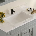 thumbnail image 4 of DeerValley DV-1U202 Undermount Bathroom Sink 22" x 15.5"  Rectangular Ceramic in White, 4 of 17