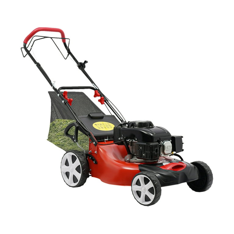 20.5 in 173cc High Wheel FWD Gas Walk Behind Lawn Mower 1.6L 8 Gear 4 Stroke Walmart