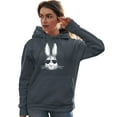 thumbnail image 2 of Go All Out Bunny Face With Sunglasses Sweatshirt Hoodie Mens/Youth, 2 of 4