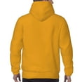 thumbnail image 7 of Goofa Goldenrod for Men's Hooded Sweatshirt - Lightweight Pullover Hoodie with Kangaroo Pocket, Perfect for Everyday Wear-Small, 7 of 7