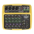 thumbnail image 1 of Muslady B6 Mezclador de Audio Portátil de 6 Canales Consola de Mezcla USB Soporta Conexión BT con Tarjeta de Sonido Incorporada 48V de Alimentación Phantom, 1 of 7