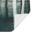 thumbnail image 6 of Creative Products Winter Blue Tree Path 71x74 Shower Curtain, 6 of 7