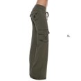 thumbnail image 3 of Guardoinrt Automne Femmes Décontracté Style Élastique Yoga Pantalons Randonnée Course Séance d'Entraînement Fitness Simple Jambe Droite Pantalon Vêtements Vert XL, 3 of 6