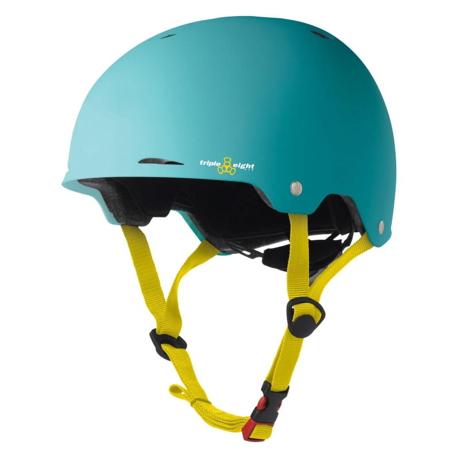 Triple Eight Dual Certified Gotham Helmet Grooved EPS Fit Dial Blue Large/XLarge