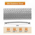 thumbnail image 4 of Heavy-Duty Air Compressor Hose, 20inch Length, 3/4 Male Adapters, 450 PSI & 750°F Max Pressure & Temperature Resistance, 4 of 5