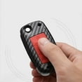 thumbnail image 4 of for VW Key Fob Cover,ABS Keycover and Silicone Keycase for Volkswagen Mk6 Bora Jetta GTI Key Fob,Carbon Fiber Pattern, 4 of 4