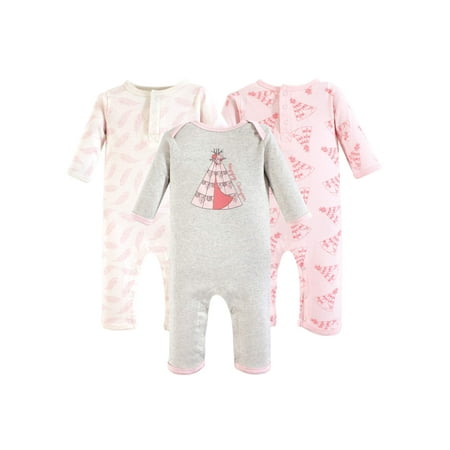Union Suit / Coveralls 3pk (Baby Girls)