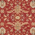 thumbnail image 4 of SAFAVIEH Chelsea Quinlan Traditional Wool Runner Rug, Red/Ivory, 2'6" x 12', 4 of 5