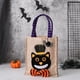 thumbnail image 1 of 4 piezas de bolsas de mano de Halloween, bolsas de lona reutilizables, bolsas de dulces de gnomo para Halloween, para regalos, dulces, golosinas, comestibles, 1 of 5