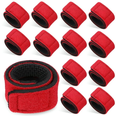 BESTSKY 10 Pcs Fishing Rod Wraps Elastic Fishing Pole Straps Fishing Rod Organizer Fishing Pole Bandage Fishing Accessories