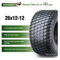 thumbnail image 2 of YOSITiuu 26X12-12 Lawn Mower Tractor Cart Turf Tire 4 Ply 26x12x12-13056, 2 of 5