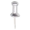 thumbnail image 2 of Aluminum Head Push Pins Aluminum Silver 3/8 100/Box 5 Boxes, 2 of 3