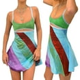 thumbnail image 4 of Fortune Women Sheath Dress Y2K Bodycon Mini Slip Dress Slim Fit Strap Dress, 4 of 9