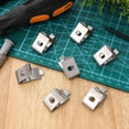 thumbnail image 1 of NUOLUX 50Ud Clips De Metal Plateados Para Soporte De Estantes En Oficina Y Hogar, 1 of 6