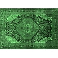 thumbnail image 1 of Ahgly Company Indoor Rectangle Persian Emerald Green Traditional Area Rugs, 5' x 7', 1 of 4