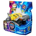 thumbnail image 3 of Paw Patrol: The Mighty Movie Toy Truck with Rubble Mighty Pups Action Figure, 3 of 7