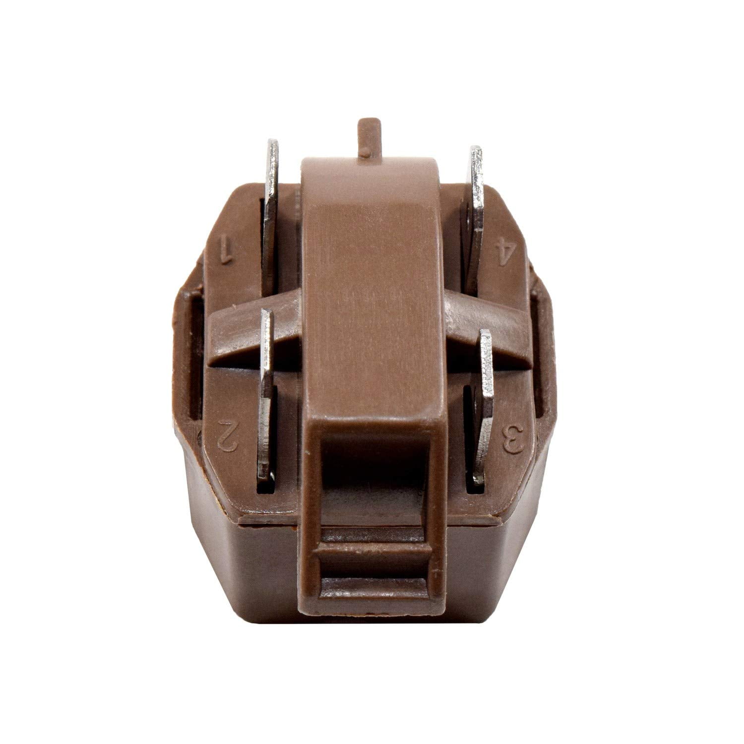 HQRP 5-Pack PTC Start Relays / Starter Replacement works with Kenmore 1069203380 1069432480 5969535610