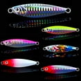 thumbnail image 2 of 3PC Hook Metal Jigging Spinner Bait 7g/10g/15g/20g/30g Laser Fishing Casting Fishing Jig Metal Spoon, 2 of 5