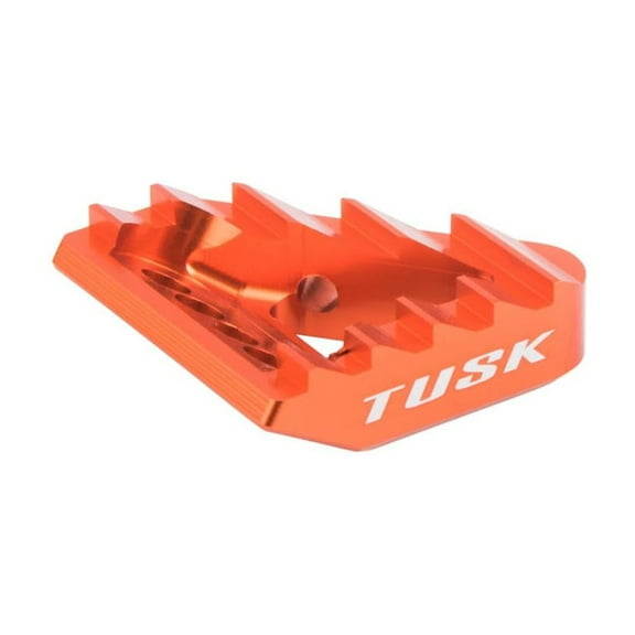 Tusk Brake Pedal Replacement Tip Orange