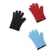 thumbnail image 4 of Bearachild Guante de silicona grueso para horno, guantes aislantes térmicos para parrilla, barbacoa, herramienta para hornear de cobertura Cocina y Comedor Azul, 4 of 6