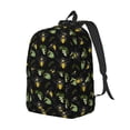 thumbnail image 2 of Daiia Bee Floral Vintage Canvas Backpack for Men and Women ,Hiking Backpack,Travel Laptop Bag for School,Large Capacity Backpack, 2 of 8