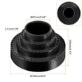 thumbnail image 2 of Porta Barrenas Giratorio de 1/8" de Diámetro con 116 Agujeros, Soporte de Taladro Redondo con Mandril Giratorio de 360 Grados, Caja de Almacenamiento, Negro, 2 of 6