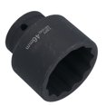 thumbnail image 3 of 46mm 3/4in Drive Metric Shallow Impact Hub Wheel Nut Socket 12 Sided Bi-Hex, 3 of 6