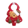 thumbnail image 7 of Luoshdecor Christmas Door Hanger Decorations, Cute Plush Santa Snowman Elk Holiday Doorknob Ornament for Home Hotel Bedroom Door Decor 6.3 in, 7 of 7