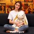 thumbnail image 4 of White 24 Inch Plush Stuffed Toy - Soft & Adorable Fluffy Stuffed Animal For Home Decoration & Accent - Gift For ren, S, Birthday Present, Bedroom, Living Room, Office, 4 of 5