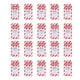 thumbnail image 1 of Kit de 20 Etiquetas de bloqueo y etiquetado Sincero PVC reutilizable rojo, 1 of 9