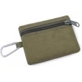 thumbnail image 1 of yeuweold Porte-Monnaie Étanche Extérieur 1 Pce avec Mousqueton en Forme de D, Mini Porte-Clés Portable pour Camping Randonnée, 1 of 3