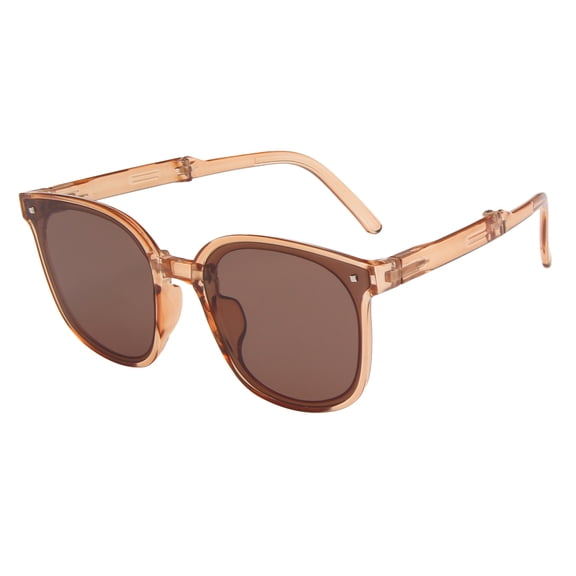 OJJCXA Sunglasses Womens Men Blue Light Anti Fog Light Filter Safety Daily Protective Eyewear UV Protection Polarized Glasses Brown One Size