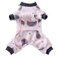 thumbnail image 5 of Ropa para perros Ropa linda para perros Cachorro Rosa Gris Ropa de conejo Niñas Ropa para perros y gatos Ropa para perros (Talla S), 5 of 5