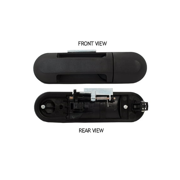 Replacement Depo 330-50033-272 Outer Rear Left Black Door Handle For Explorer