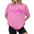 thumbnail image 5 of Nashville Western T-shirt for Men and Women Graphic Dolly T-shirts Unisex Short Sleeve Round Neck T-shirts for Fans Memorial Gift Apparel,(L), 5 of 5