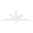 thumbnail image 2 of 96"W x 32"H x 6"D x 6"F, 8/12 Pitch, Alberta Architectural Grade PVC Gable Bracket, 2 of 8