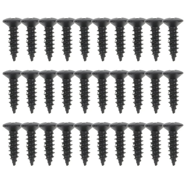 30pcs eléctrico guitarra eléctrico bajo pasillero tornillos PickGuard Tornillos de montaje