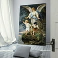 thumbnail image 3 of Guardian Angel Vintage Canvas Poster Wall Art Picture Prints Hanging Photo Gift Decor Home Posters Artworks 20x30inch(50x75cm), 3 of 6