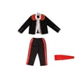 thumbnail image 3 of Vestido de baile español para niñas y niños, disfraz de bailarín español para niños, traje de torero, pantalones y parte superior para cosplay, fiesta de carnaval y Halloween, 3 of 5