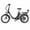 Black, variant on SUNTIBYE SE1 Folding Electric Bike, 20" Fat Tires Ebike for Adults, 1000W 7-Speed E-Mountain Bike, 48V 15Ah UL2849, White