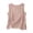 *1-Pink, variant on Women's Crew Neck Cotton-Linen Tank Top,Ladies Casual Side Split Loose Fit Blouse,Lightweight Summer Basic Sleeveless Top For Women,Army Green,S-3XL