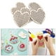 thumbnail image 5 of 30 colgantes de punto de cruz de madera en blanco para manualidades hechas a mano. 5 cm corazón, 5 of 9