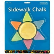 Bulk Buys PC271-20 Sunshine Shaped Sidewalk Chalk - 20 Piece