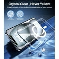thumbnail image 2 of Clear Magnetic for iPhone 13 Case & iPhone 14 Case [Never Yellow] [Compatible with MagSafe] [10FT Military Grade Drop Tested] Protective Shockproof Slim Phone Case for iPhone 14/13, Clear, 2 of 12
