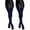 Blue, variant on 2-Pack Women's Patterned Shimmer Tights - Medium Weight Pantyhose with Glossy Finish