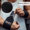 thumbnail image 3 of Muñequera deportiva presurizada para flexiones, tirador fuerte, protector de manos para fitness, correa de muñeca, correa de potencia para levantamiento de pesas, vendaje para la boca, 3 of 4